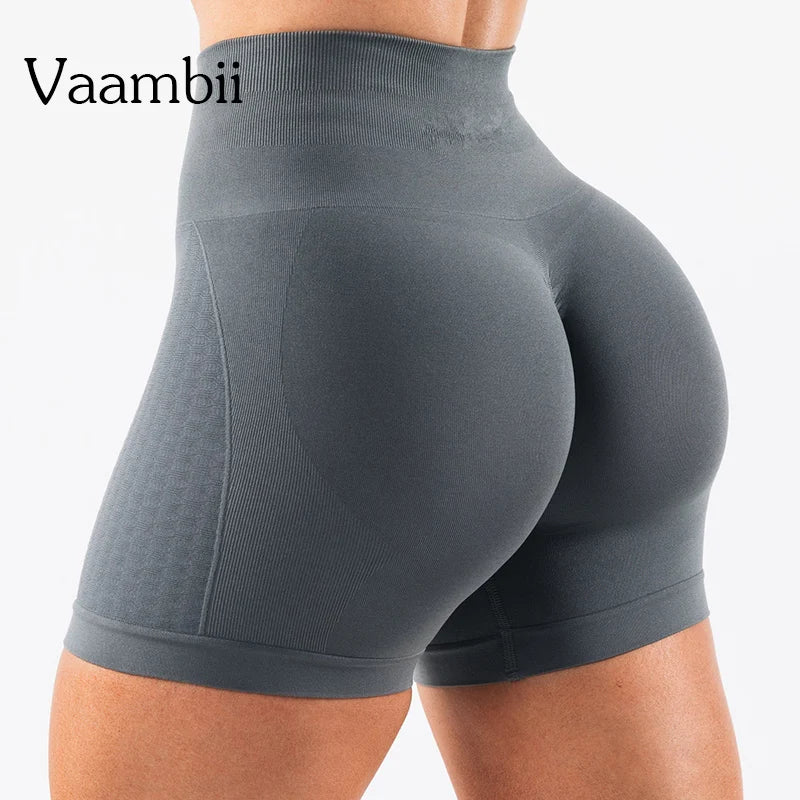 High Waist Gym Shorts Athletic Booty Workout Yoga Short Women Clothing Amplify Contour Shorts Women Scrunch Butt Seamless Shorts