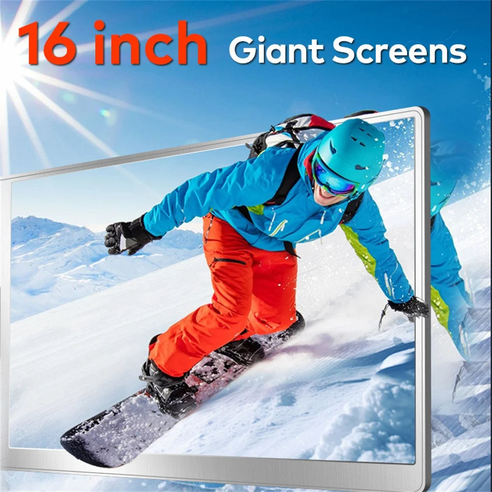 Dual Screen Display 14" to 16" Extended Multiple Monitor Laptop Sub Screen Triple LCD Extender Compatible with All PC Rospider