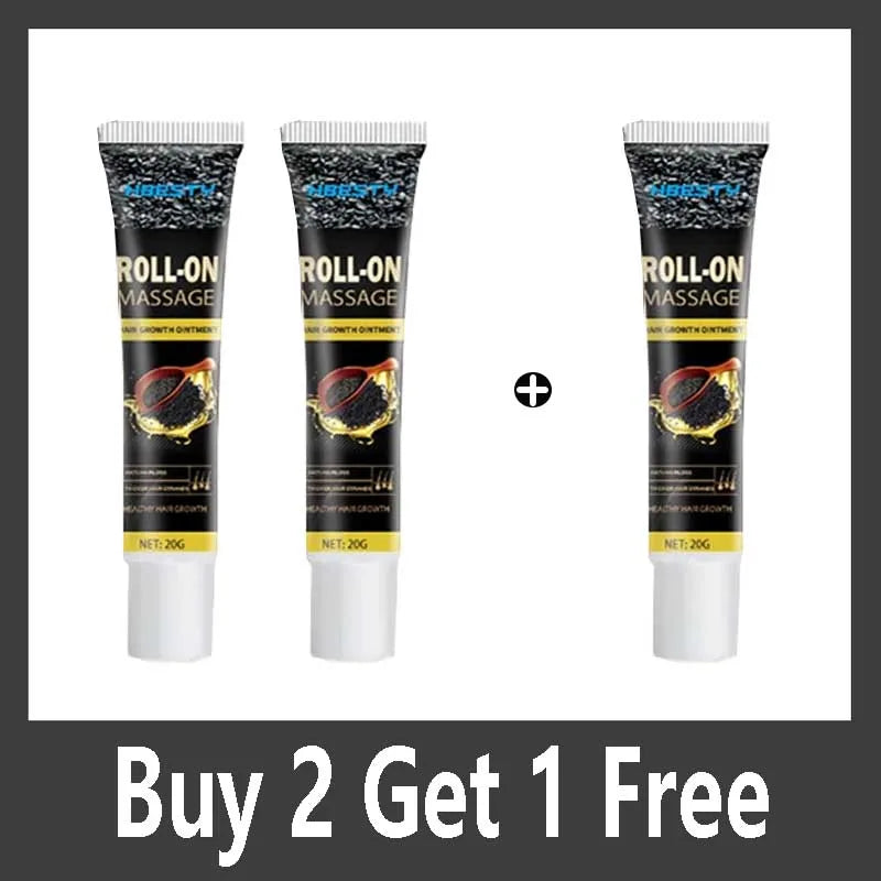 Herbal Anti-grey Hair Treatment Serum Cream White To Black Permanent Repair Natural Color Nourish Scalp Hair Care Products