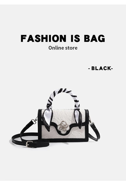 Retro Square Mini Bag Unique Design Multi-Match Crossbody Bag For Women Casual Tote Handbag For Commuting
