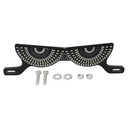 Motorcycle LED License Plate Decorative Lights Snake Eye Rear Tail Light Strobe Flashing Electric Motorcycle Modified Accessory