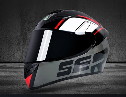 DOT Unisex Motorcycle Helmet Full Helmet Safety Helm Helmet Outdoor Riding Casco Moto Capacetes Helmets four seasons Universal
