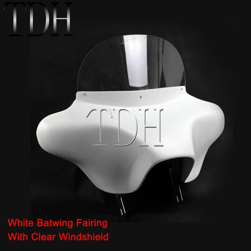 Batwing Fairing Windshield Hardware Kit For Harley Touring Road King FLHR CVO 94-13 Headlight Cowl Deflector Bracket 6x9 Speaker