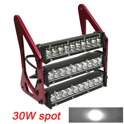 Motorcycle Headlight Headlamp Light Waterproof Front Fork Light Lamp With Bracket For Honda Grom MSX 125SF Ducati Venom MSX125