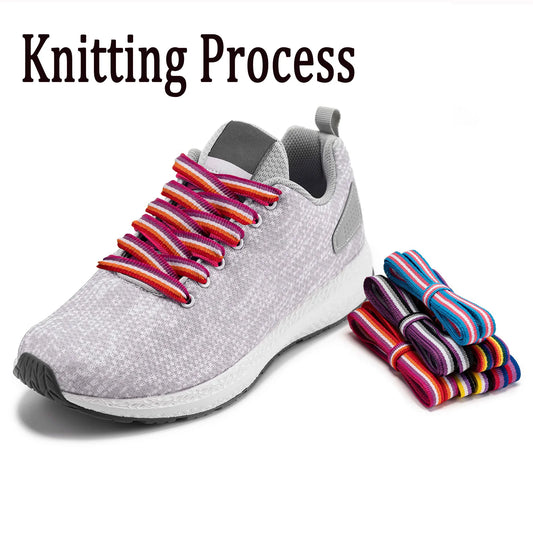 Rainbow Shoelaces Long Rainbow Shoelaces for Sneakers Colored Shoe Laces for Sneakers Colorful Rainbow LGBTQ Pride Shoe Laces