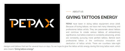 PEPAX Leve H3 Wireless Tattoo Pen Machine 3.5/4.2/5.0mm Strokes Tattoo Gun 2000mAh 2 Batteries LED Display Cartridge Tattoo Pen