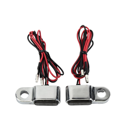 Motorcycle Signal Light LED Turn Signal Lamp Mini LED Indicator Light 8mm 12V For Harley Cafe Racer Honda Yamaha Kawasaki