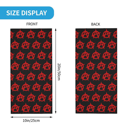 Custom 1 Percenter Essential Sons Bandana Neck Gaiter for Ski Camping Men Women Wrap Scarf TV Show Anarchy Headband Warmer