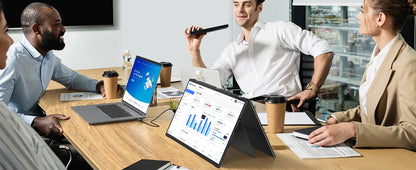 UPERFECT Laptop Screen Extender 15.6' FHD 1080P 360° Foldable Dual Monitors 100% SRGB HDMI USB-C Stacked Triple Portable Monitor