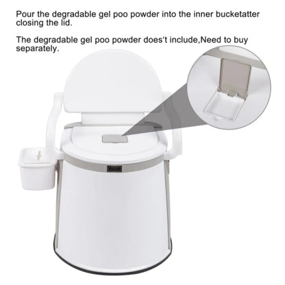 Outdoor Portable Toilet Portable Travel Toilet for Camping  Hiking Toilet Fishing Toilet Elderly Toilet Stool