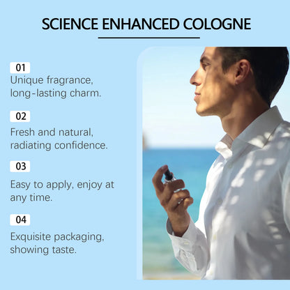 Roxelis 50ml Pheromone Cologne Perfume Mist Men Long Lasting Gentleman Charming Scent Refreshing Couple Dating Glamour Perfume