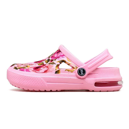 Women's Ethnic Shoes Clogs Soft Sole Two-way Wear for Beach Mules and Pool Women Garden Slides Indoor Nursing Clogs Sandals
