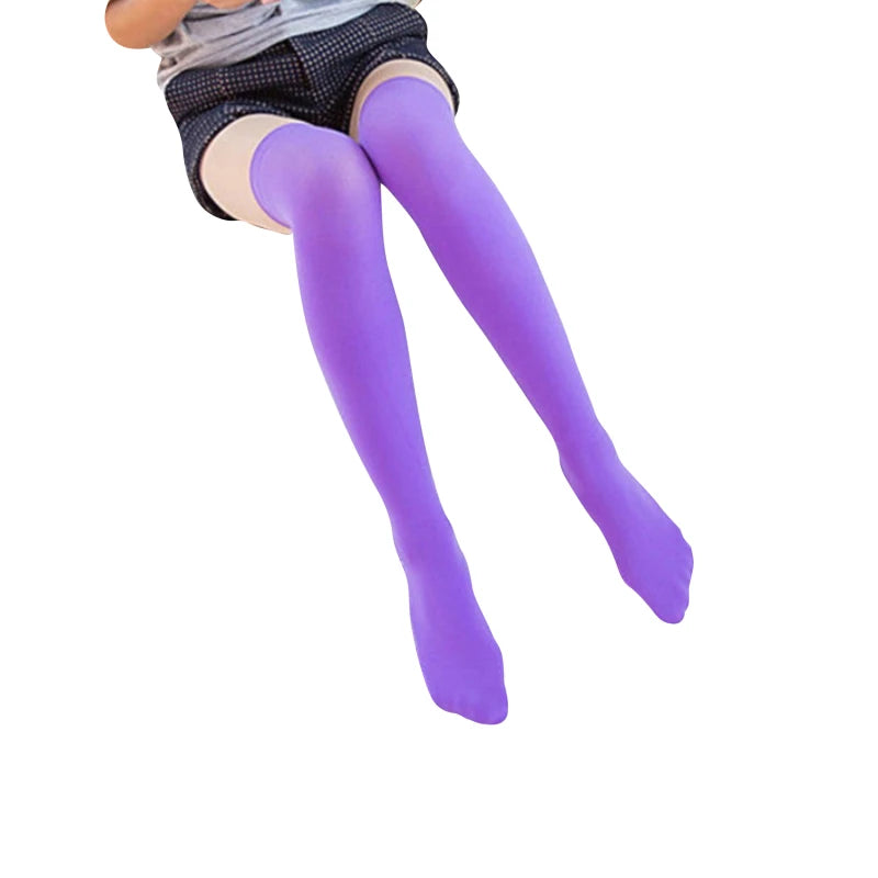 Women Skid-proof Knee Socks Winter Warm Comfortable Soft White Black Student Stockings Velvet Lengthening for Ladies