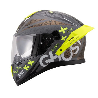 Motorcycle Helmet Anti-fog Dual Lenses Large Tail Full Face Helmets Men Women Motorbike Racing Helmets Casque Moto Casco