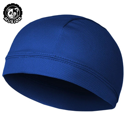 Musion Mesh Helmet Liner Absorb Sweat Absorb Sweat Quick-Drying Running Sport  Cap for Biker