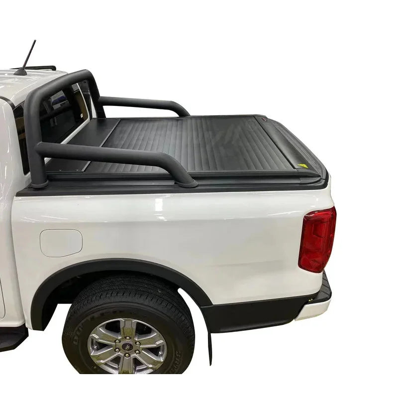 BESTWYLL New Next Gen Retrac Roller Roll Lid Shutter Electric Pickup Truck Bed Tonneau Cover For 2023  Ranger Xlt E-K81