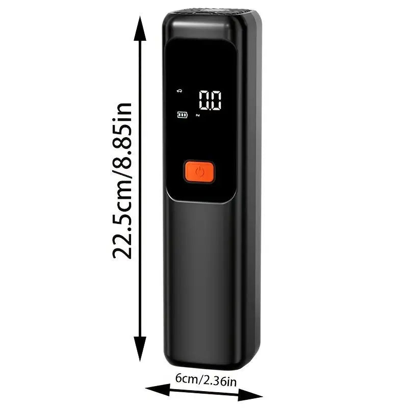 Wireless Portable 150PSI Tire Inflator Electric Air Pump Rechargeable Digital Pressure Gauge Auto Shutoff LED Light for Car Bike