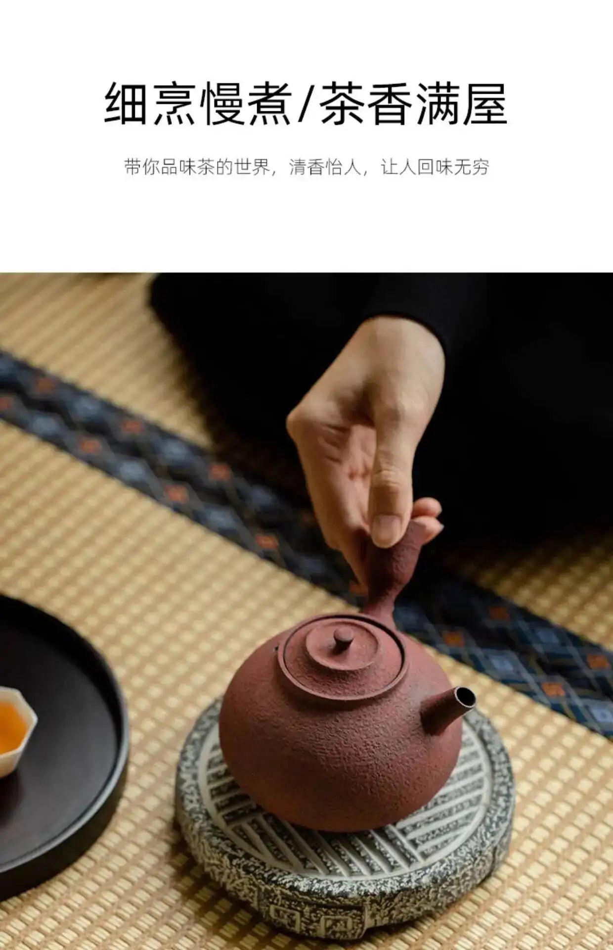 Antique Dunhuang Charcoal Tea Fire Stove Japanese Coarse Pottery Cooking Teapot Water Boiling Pottery Kettle Fire Warmer Wine