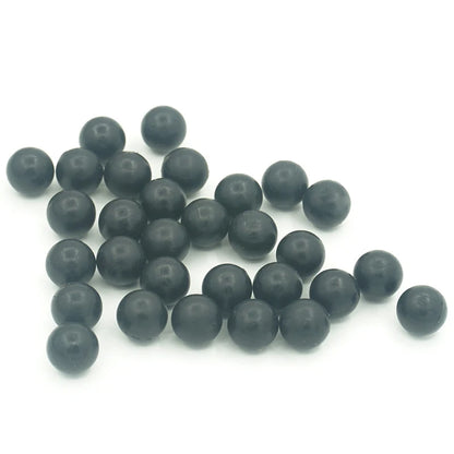 TR50 Paintball Ammo Reusable 0.5cal Rubber Ball Hard Plastic Bullet Projects for Self Defense 50 Rounds