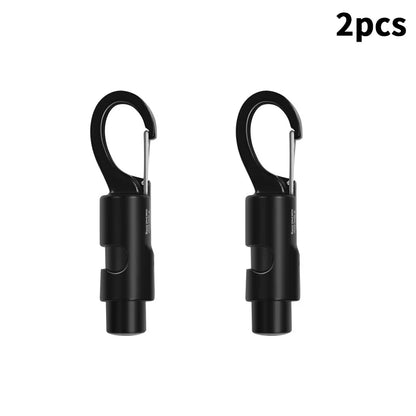 Camping Gear Durable Aluminum Alloy Tent Windproof Rope Hanger For Outdoor Camping Travel Kit Survival Buckles〔CC33〕