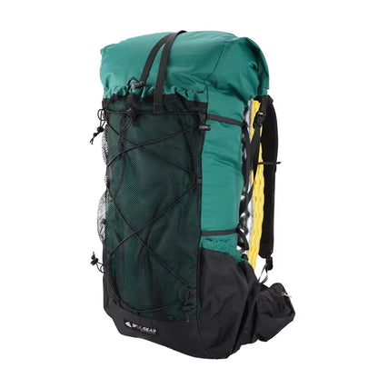 3F UL Gear Lightweight Waterproof Hiking Backpack 40+16L Outdoor Camping Travel Climbing Trekking Rucksack with Adjustable Strap