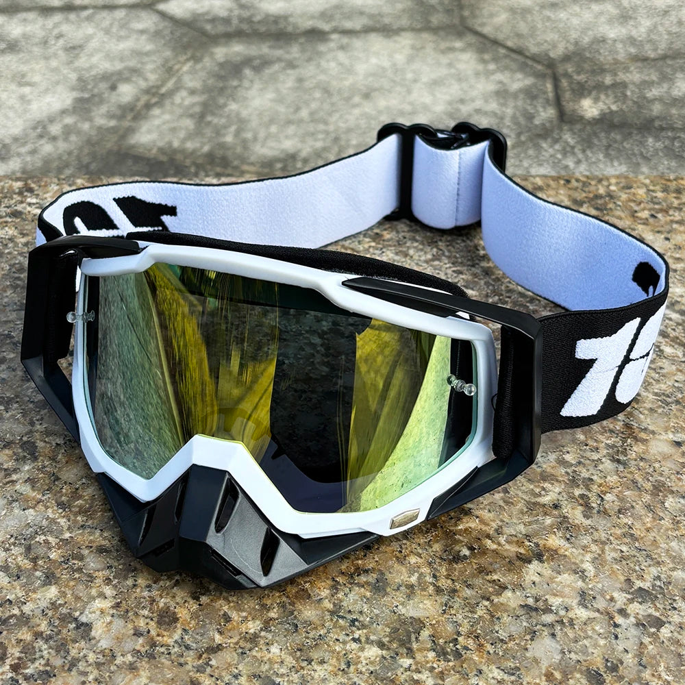 Hot Motorcycle Glasses Men Motocross Goggles Helmet MX Moto Dirt Bike ATV Ski Outdoor Sports Glass Scooter Goggles Mask Cycling