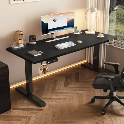 Height Adjustable Desk Motion Electric Sit Stand Up Down Computer Table Modern Lift Motorized Gaming Desktop Home Office Desks