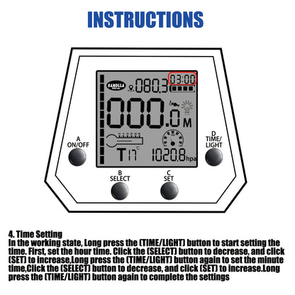 SAMOLLA New Large Electronic Fishing Reel Usb charging Large Display Screen Temperature/Air Pressure Sea Boat Baitcasting Reel