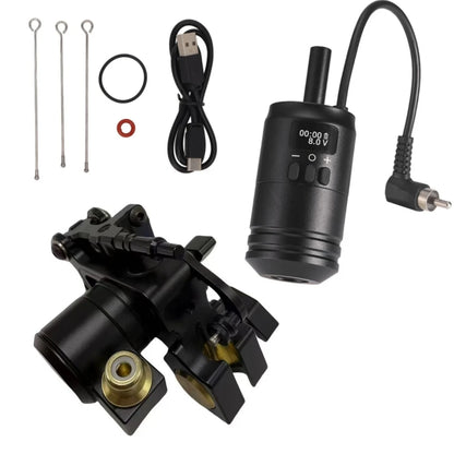 BRAND NEW V6pro Rotary Tattoo machine 2225 Powerful Coreless Motor Adjustable Stroke 3-5mm Tattoo Gun