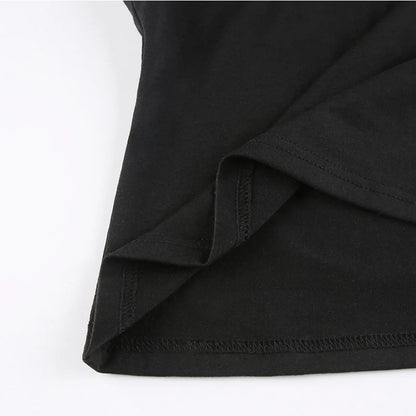 y2k Bandage Crop Top Black Backless  Top Lace Up Cute Party Beach Summer Sweats Women Retro Basic Mini Vest Punk