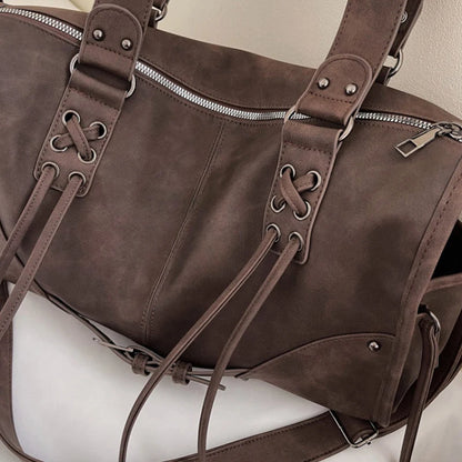 Nylon Women's Commuter Tote Bag Minimalist Large-capacity Tote Bag Ladies Multi-layer Waterproof Computer Shoulder Nylon Handbag