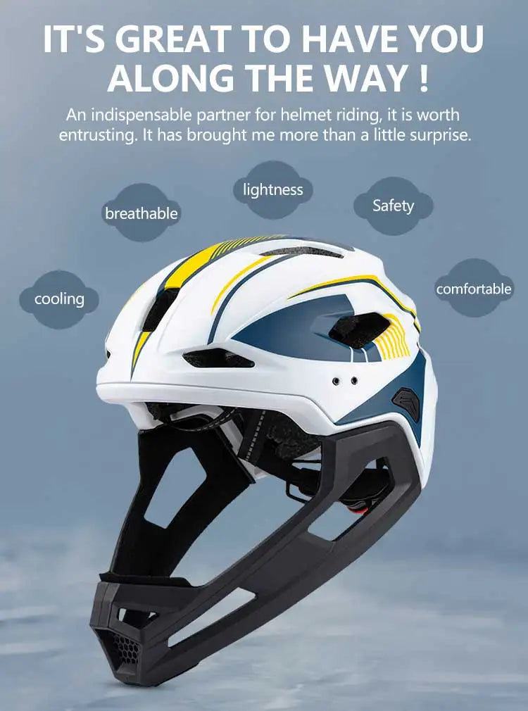 Eastinear High Quality Lightweight Children's Bicycle Helmet Full Face Removable Roller Skateboard Helmet Protects Head Safety