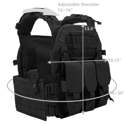 EMERSONGEARS 1000D Nylon Fabric Quick Releaseable  6094 tactical vest with Triple magazine pouch 094K style  Tactical vest