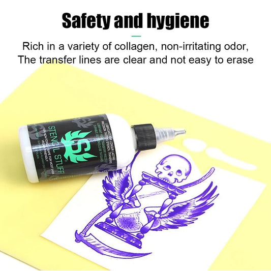 30/120ML Professional Tattoo Stencil Magic Gel Thermal Copier Gel Transfer Stuff Solution Cream Tattoo Accessories