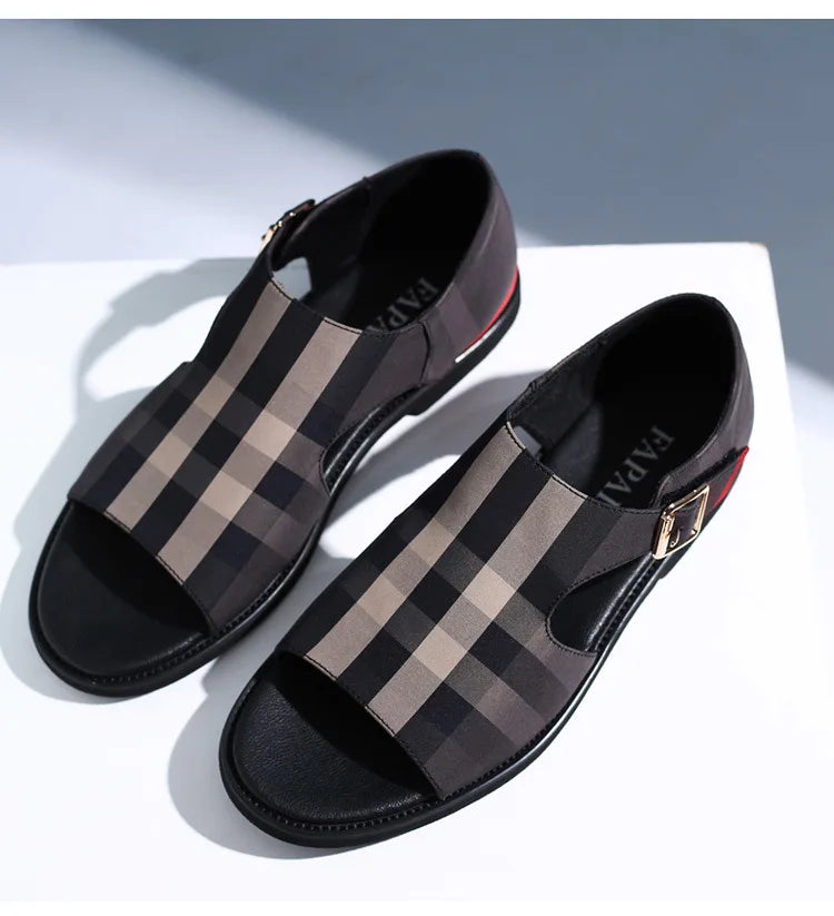 Men's Sandals Summer Sandals Men's Non-slip Shoes Unisex Bathroom Slippers Comfortable Slippers Men's Beach Flip Flops Size38-48