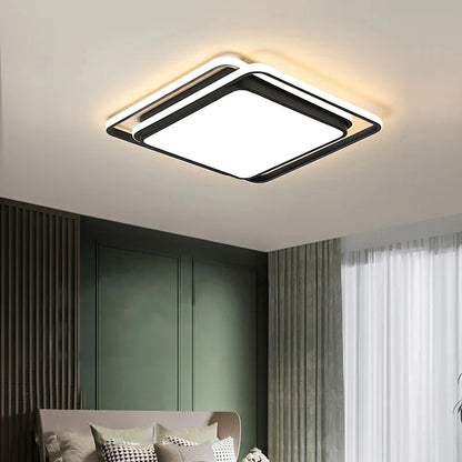 Modern LED Ceiling Light Minimalist Bedroom Lamp Home Decor Ceiling Chandelier Children's Room Lustre Living Room Lights Fixture