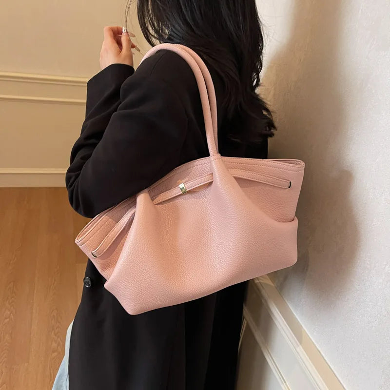 French Luxury Large Capacity Tote Bag Premium Underarm Single Shoulder Bag Commute Bag Tote Bag For Women 2025 New