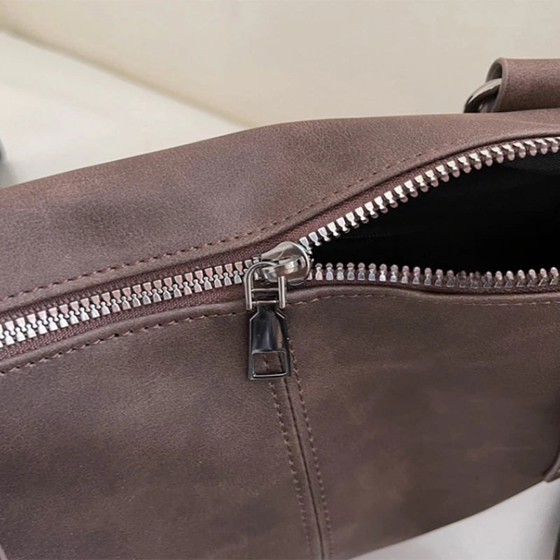 Nylon Women's Commuter Tote Bag Minimalist Large-capacity Tote Bag Ladies Multi-layer Waterproof Computer Shoulder Nylon Handbag