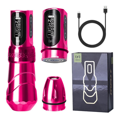 MAX Wireless Tattoo Machine Cartridge Pen 2400mAh Large Capacity Battery Coreless Motor Pen Machine For Tattoo Artists