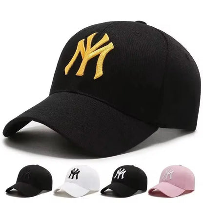 1PC Unisex Casual Baseball Caps Letter Embroidery Hip-hop Hats Spring Autumn Outdoor Adjustable Trucker Caps Sunscreen Hat