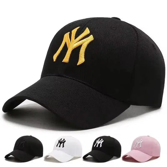 1PC Unisex Casual Baseball Caps Letter Embroidery Hip-hop Hats Spring Autumn Outdoor Adjustable Trucker Caps Sunscreen Hat