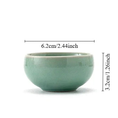 Ge Yao Ceramic Teapot teacup manual Chinese ice crack split teapot can raise Xishi tea pots household Kung Fu tea pot