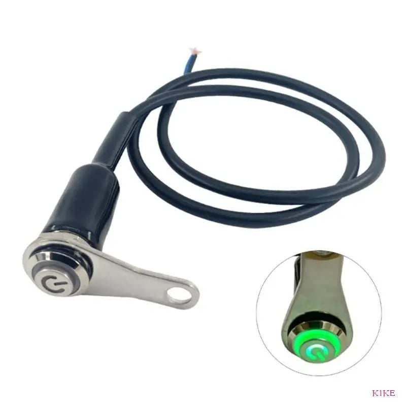 K1KE Durable CNCStart Engine On Off Self-lock Switch Button Motorbike Dirt Bike