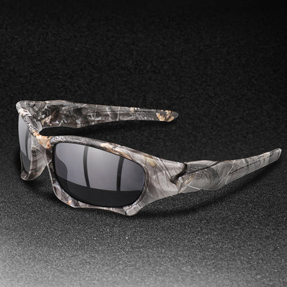 Polarized Sunglasses for Men Women Classic Camouflage Shades with UV Protection for Outdoor Driving Cycling Hiking Fishing