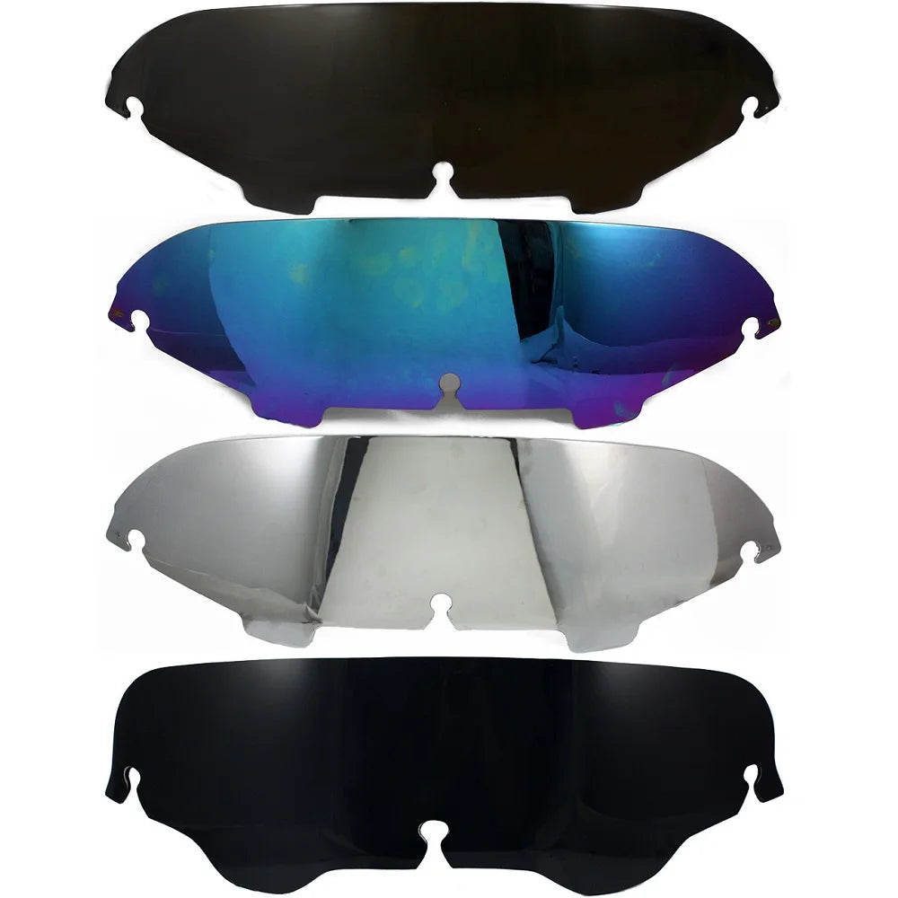 5" Motorcycle ABS Wave Fairing Windshield Windscreen Cover For Harley Touring Electra Street Glide Ultra FLHX FLHT 1996-2013