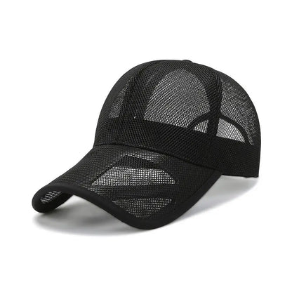 Quick Dry Outdoor Sports Adjustable Fashion Full Mesh Hats Baseball Cap Sun Protection Caps Summer Sunscreen Hats