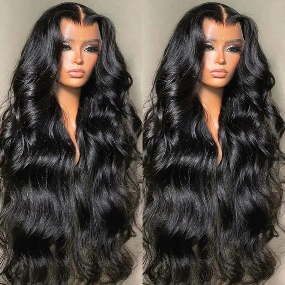 250 Density Body Wave 13x6 Hd Lace Frontal Wig Human Hair 30 40 Inch 13x4 Hd Pre Plucked Lace Front Wigs For Women 360 Full Lace