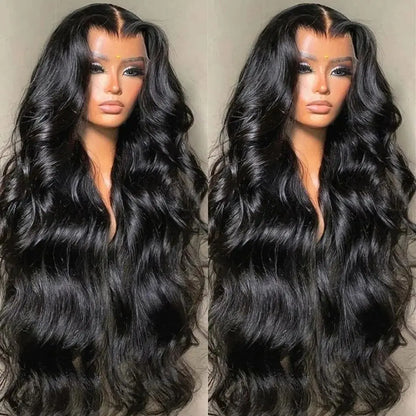 250 Density Body Wave 13x6 Hd Lace Frontal Wig Human Hair 30 40 Inch 13x4 Hd Pre Plucked Lace Front Wigs For Women 360 Full Lace