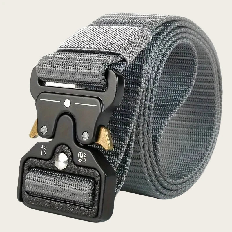 1 piece tactical belt for men; outdoor sports and leisure quick release buckle belt; hot sale