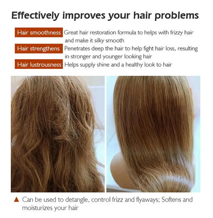 Magical Keratin Hair Mask 5 Seconds Repair Damaged Frizzy Hair Soft Smooth Shiny Nutrition Deep Moisturize Nourishing Hair Care